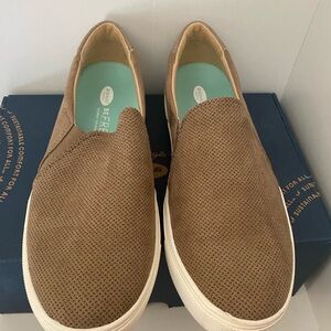 Dr. Scholl’s Nova Women’s Slip on Sneaker-Wood Brown.  Worn once!